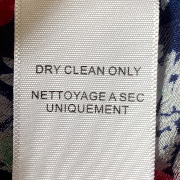 Joie Zeala Boho Sheer Silk Multicolor Floral Blouse Sz Medium - Picture 11 of 15